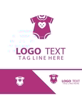 Ruby baby logo vector