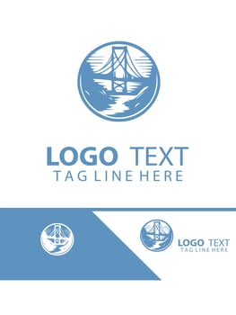 Safe Span bridge logo vector