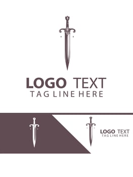 Emberstrike sword logo vector