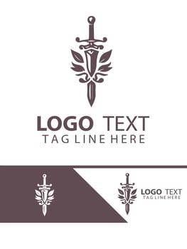 Nights Wrath sword logo vector