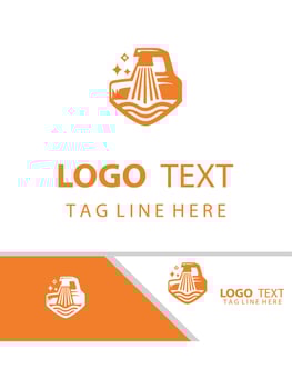 Pure Clean Solutions Washing Logo vector