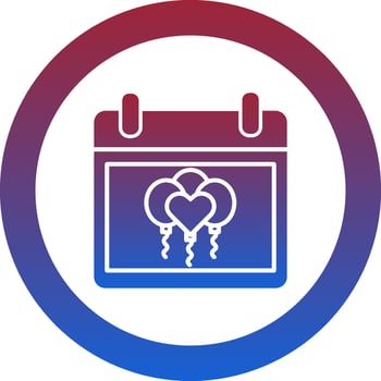 Balloons Icon Design Symbol vector