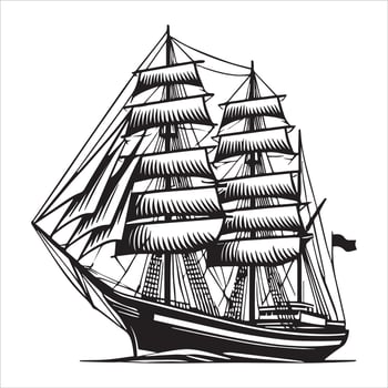 one of the best Ocean Wonders Cruise Ship Illustration Clipart vector