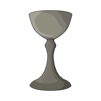 illustration of goblet vector