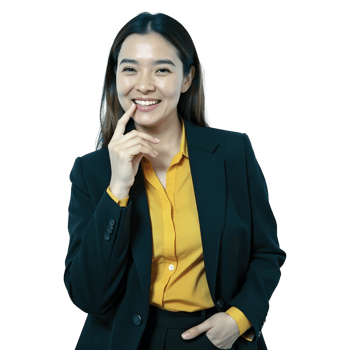 portrait of a woman standing pose png