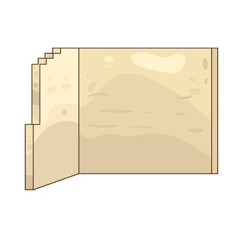 Illustration of Wall vector