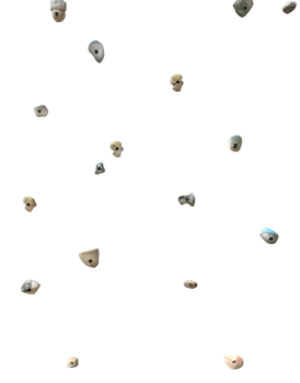 Wall climbing points pattern background png