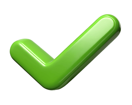 green marker check png