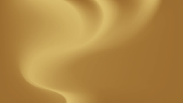 Gold abstract blurred gradient background, smoke, vapour pattern. illustration. vector