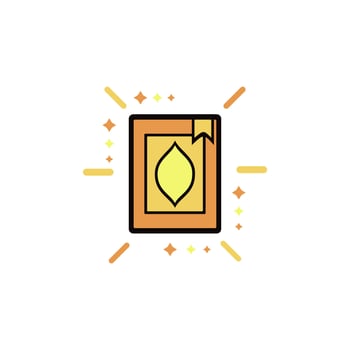 Kitab Icon for Islamic ramadan vector