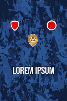 Customizable Sports Jersey Fabrics for Sublimation vector