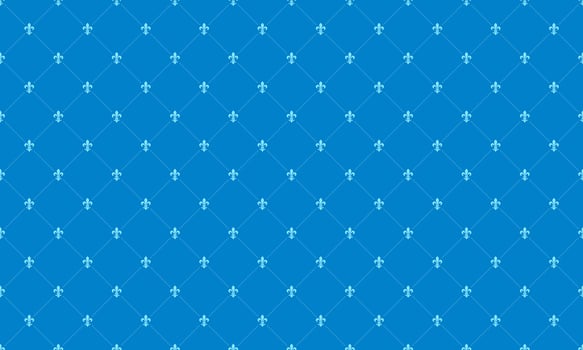 Elegant blue and light blue fleur-de-lis pattern. Perfect for backgrounds, invitations, or website design. vector