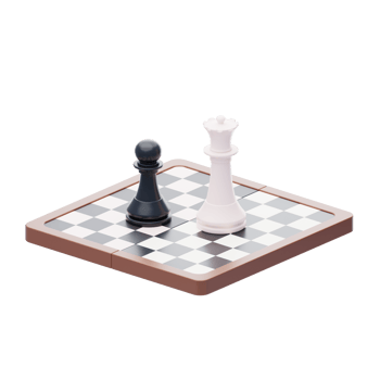 Chess Board Game 3D Icon png