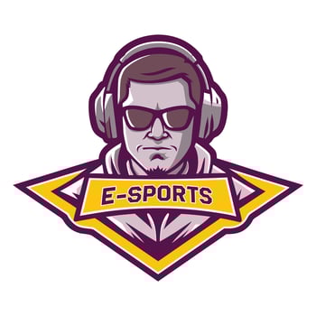 e-sports logo, mascot, icon, icon, icon, icon, icon, icon, vector
