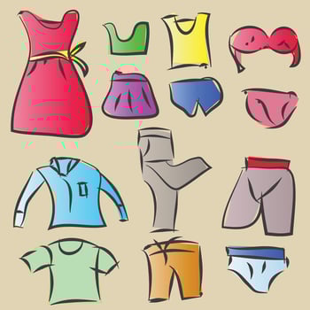 Men and Women Fashion Icon vector