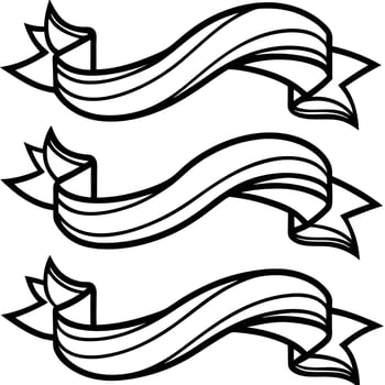ribbons designs art vector