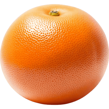 Whole Orange with Smooth Skin png