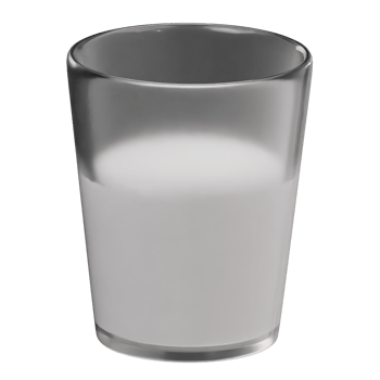 3d milk glass iconisolated render illustration png