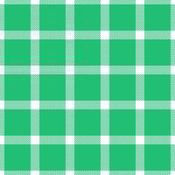 Loft pattern tartan background, repeat textile check texture. Tracery seamless fabric plaid in mint cream and mint colors. vector