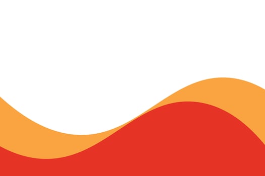 red wave background vector