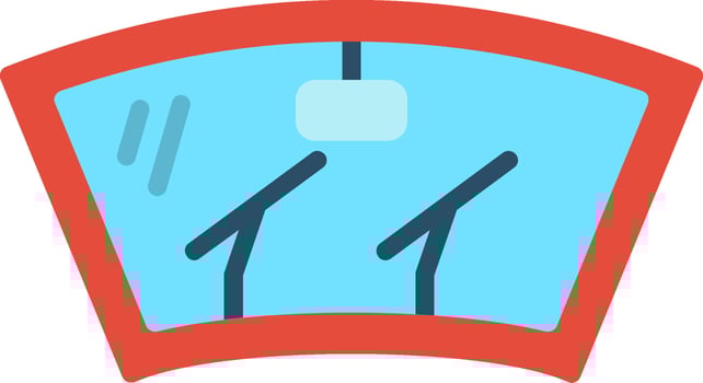 Wiper Flat Illustration Design vector