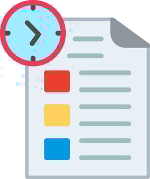DeadGlyph Two Colors Flat Illustration Design vector