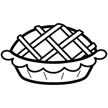 Apple pie doodle png