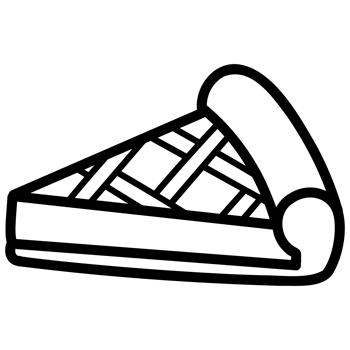 A piece of pie png