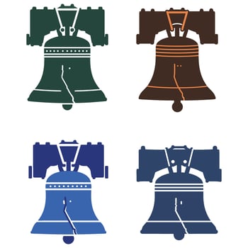 Liberty Bell Vectors Collection for Americana Designs