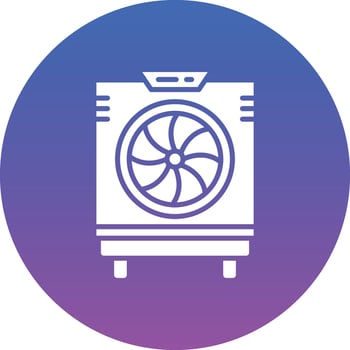 Cooler Illustration Icon vector