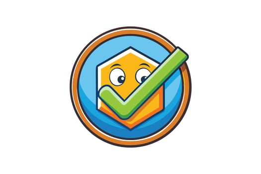 Playful and engaging checkmark illustrations, perfect for UI design, educational projects, and creative presentations vector