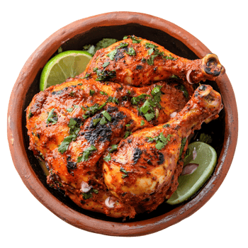 Spiced Whole Chicken with Tandoori Flavor png