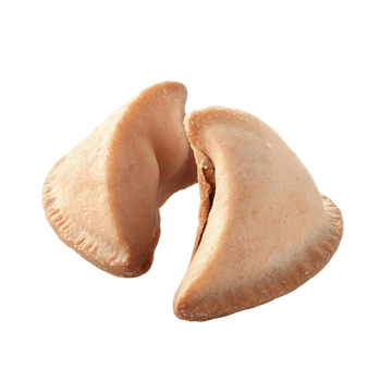 Fortune Cookie Isolated on Transparent Background png