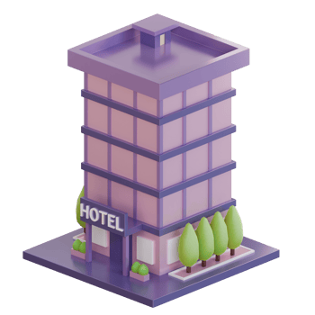3d Hotel Building Design png
