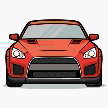 Premium Car Illustration for Exclusive Marketing Materials vector