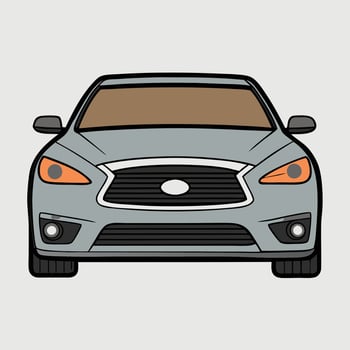 Detailed Car Illustration for Classic Vehicle Enthusiasts vector