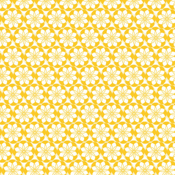 Modern Circular Geometric Pattern with Decorative Intersecting Lines for Seamless Background vector