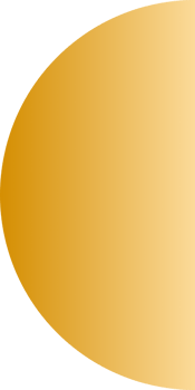 Yellow gold half circle icon png