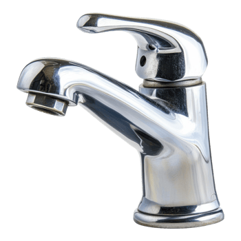 Water Tap Isolated on White on transparent background. png