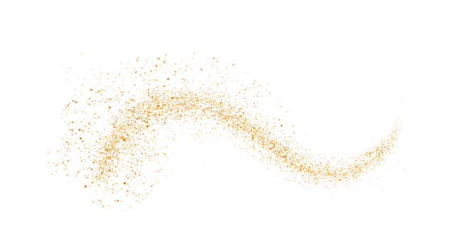 Golden glitter sparkle confetti. Shiny glittering dust particle png