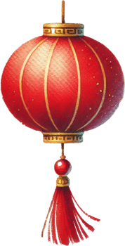 Traditional Red Lantern png