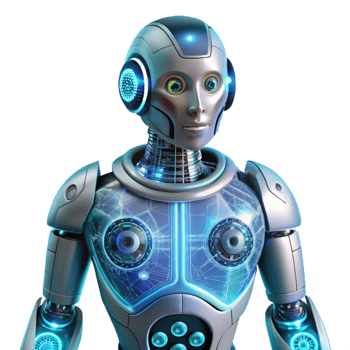 Advanced Humanoid Robot Design, AI, and Future Applications png