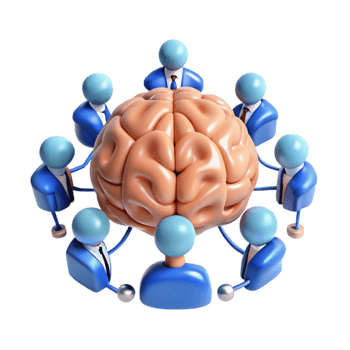 Collective Intelligence Brainpower Synergy png