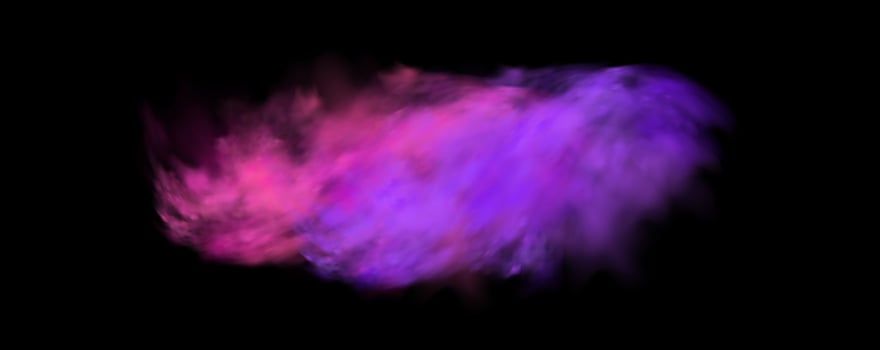 Heavenly Hues of Pink and Blue Gliding Across the Sky vector