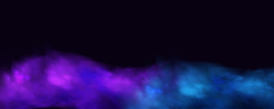 Soft Pink and Blue Clouds vector