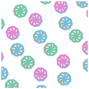 Colorful pattern on a white background png