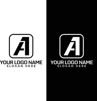 Initial letter A1, AI, monogram logo design vector
