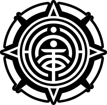 Distance healing icon in glyph style vector