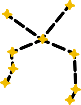Libra Star constellation png