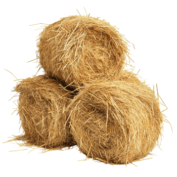 Haystacks Cluster for Rural Backgrounds on transparent background. png